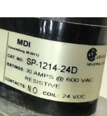 Used MDI SP-1214-24D Relays & Switches Michigan US | Ideal Machinery #580379