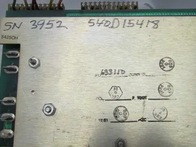 CMC Randtronics Assy. No. 540D15418 5425OH Board