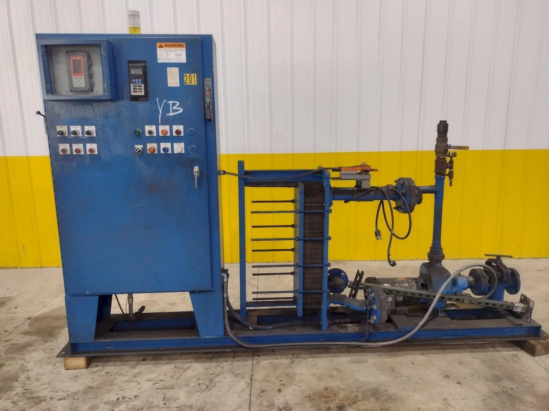 ALPHA1 PARTS QUENCH COOLING SYSTEM: INCLUDES CONTROLS, HEAT EXCHANGER, DIP TANK & PARTS CONVEYOR: STOCK #21690