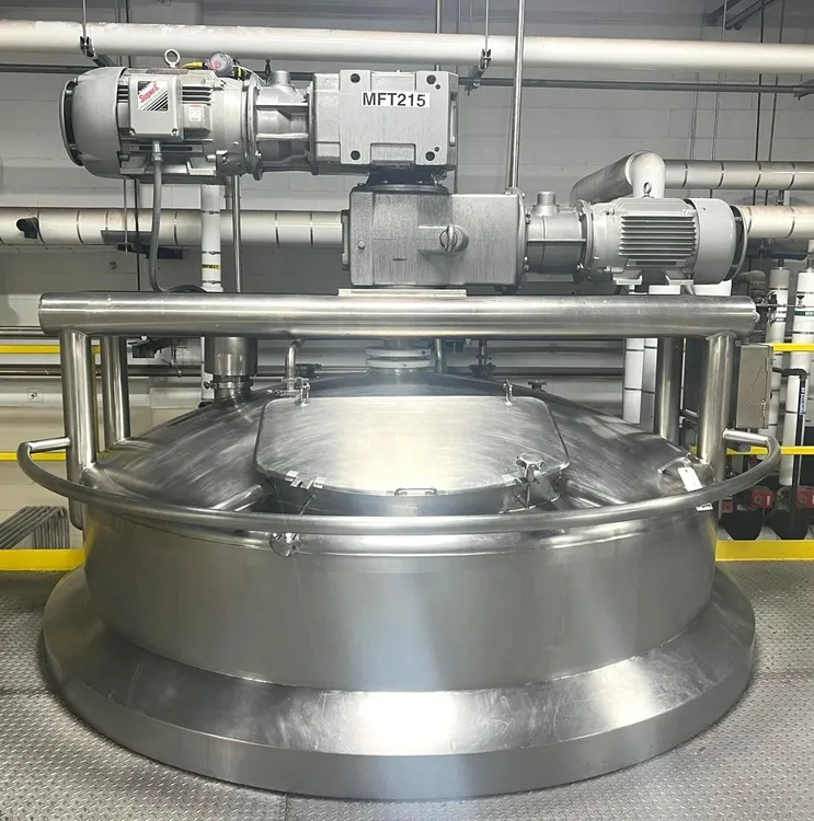 FELDMEIER 4000 Gallon Jacketed Mix Kettle with Scrape TANKS / KETTLES | EcReCon Inc