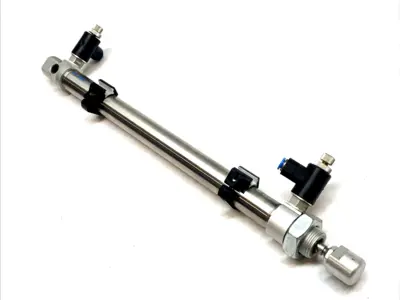 USED FESTO ISO CYLINDER 20MM BORE 220MM STROKE M8 THREAD 193990