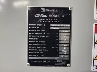 USED 2002 SQUARE D EG44D