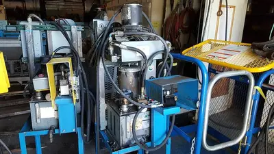 USED PRICE ENGINEERING 3 HP HYDRAULIC POWER PACK