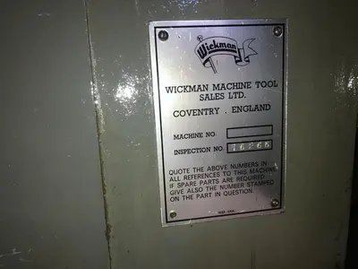 WICKMAN 1-3/4"-6 Multi-Spindle Screw Machines (Cam) | Graff-Pinkert (5)