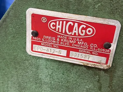 CHICAGO BPO-412-6 Press Brakes | Levy Recovery Group (5)