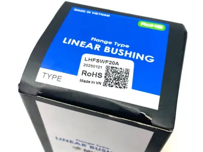 NEW MISUMI FLANGED LINEAR BALL BEARING, DOUBLE
