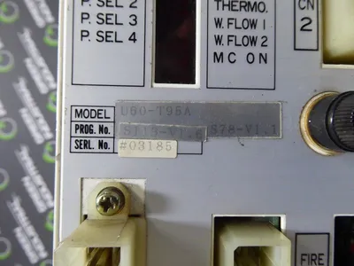 WTC U60S-T95A Welding Controller Prog. No. S113-V1.6 S78-V1.1 Used