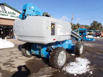 Used 2012 GENIE S60X Manlifts Massachusetts US | Brookside Equipment Sales #1421927
