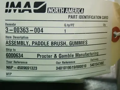 NEW IMA NORTH AMERICA 300363004