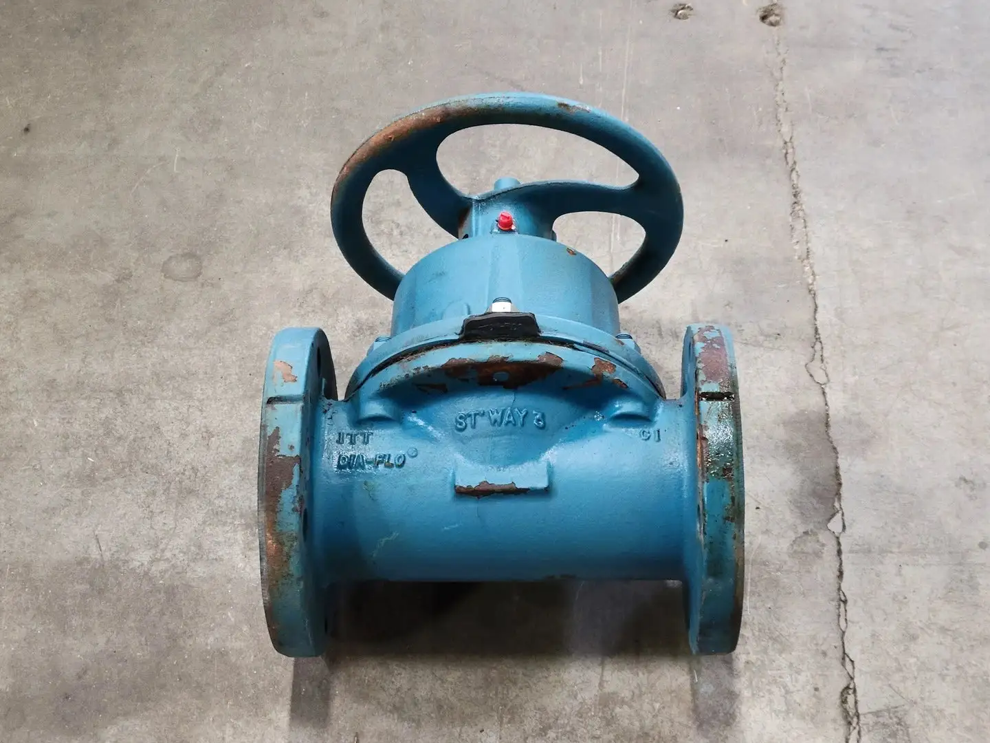 3" Diaphragm Valve Cast Iron Flanged