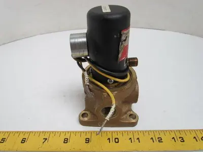 Humphrey 500AE1 3 10 Air Pilot Valve 1/2" NPT 24VDC 0-125 PSI 6.7 Watt