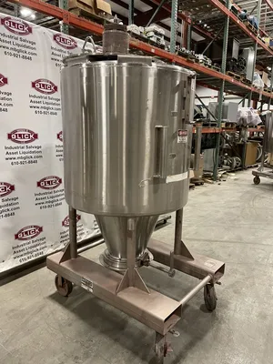 ReadCo 20 ft³ Stainless CBM Containerized Batch Powder Blending/Mixing Tank