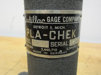 Used PLA-CHEK CADILLAC HG-12 Height Gages Minnesota US | Machinesused.com #1548881