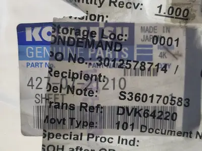 USED KOMATSU 427-07-21210