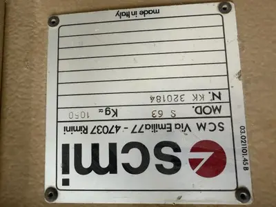 USED SCMI S63