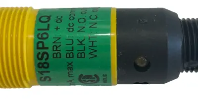 NEW BANNER ENGINEERING S18SP6LQ SENSOR 29509