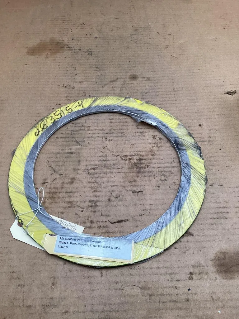 Teadit Spiral Wound Gasket C 8” 300# ASME B16.20 316L/FG 95000089-PPSU159