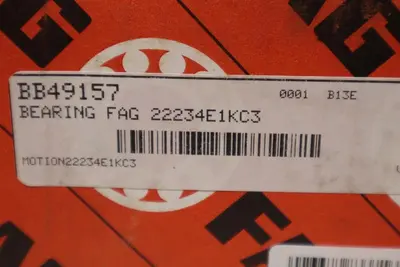FAG  22234-E1-XL-KC3 SPHERICAL ROLLER BEARING - 170 MM ID 310 MM OD STOCK S-509