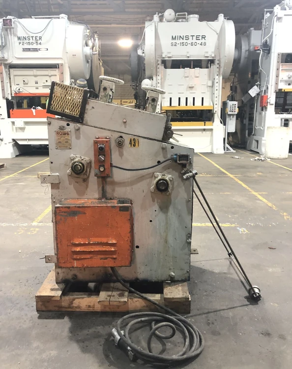 Used 1976 ROWE A-10C2000J Coil Cradles & Straighteners Michigan US | Alma Machinery #897644