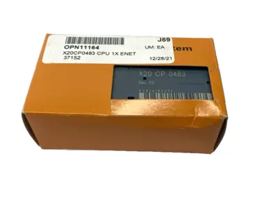 USED B&R REV. F0 COMPACT-S CPU CONTROLLER POWERLINK & ETHERNET