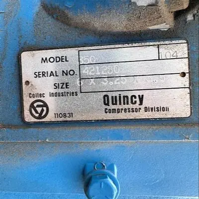USED QUINCY 350