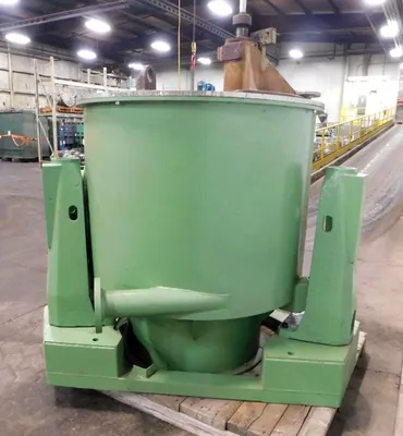 Sharples SP-5500 solid bowl basket centrifuge, 316SS.