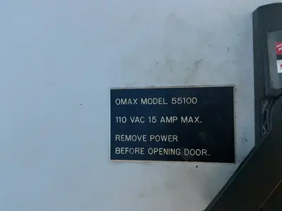 Used OMAX 55100 Waterjet Cutters Ohio US | HGR 24 #1343917