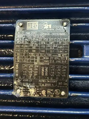 Used WEG 02018XP3E256T Industrial Controls Ohio US | Surplus Asset Holdings #1364324