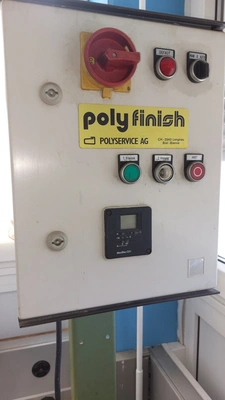 POLYSERVICE Rotary Vibrator for Precision Deburring and Burnishing, very little used, like new