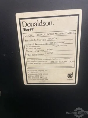 Used DONALDSON TG4 POWERCORE Dust Collectors Georgia US | The Equipment Hub #1283679