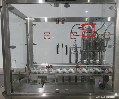 Used CAPMATIC VERIFILL Liquid & Paste Complete Packaging Lines Illinois US | Aaron Equipment #1130451