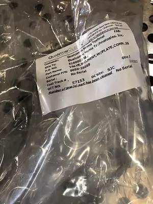 0050-26669 VALVE, WELMENT, W-PLATE, CONN
