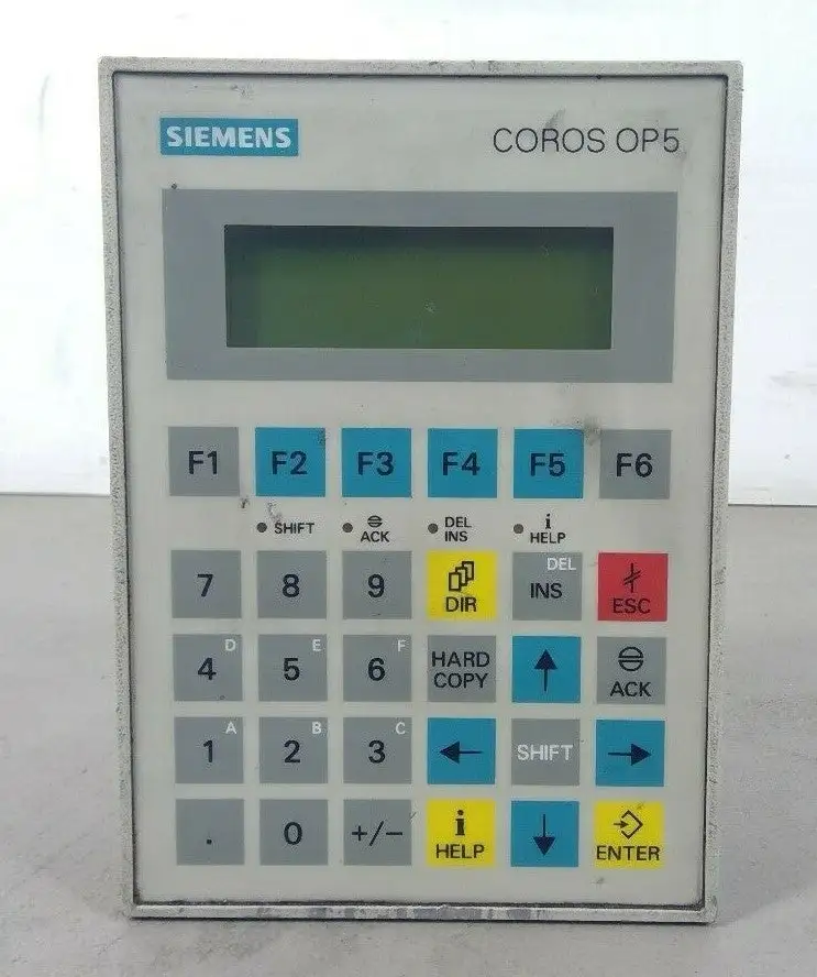 Siemens COROS OP5 Operator Panel OP5-A2 / 6AV3505-1FB12 4G