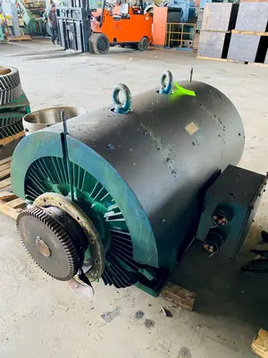 300 HP TOSHIBA NEMA DESIGN D MOTOR. STOCK # 0849020
