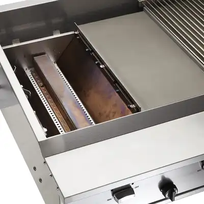 Vulcan VTEC48 47 1/2" Countertop Charbroiler W/ Conversion Burner, Natural Gas