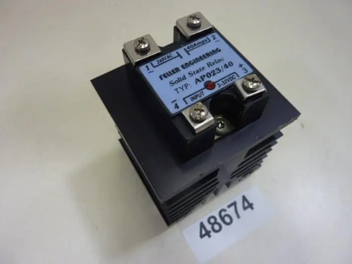 Used FELLER ENGINEERING AP023/40 Relays & Switches Michigan US | Ideal Machinery #594256
