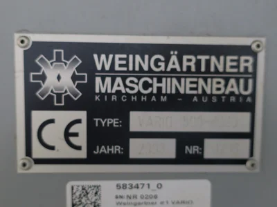 USED 2003 WEINGARTNER VARIO 500/8000