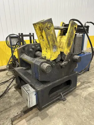 200 TON (2-3/8" TO 9-5/8") DIAMETER TRUE GRIT MODEL CT200 HYDRAULIC TUBE & PIPE PUSH POINTER / END FORMER/ SWAGING PRESS: STOCK #22399