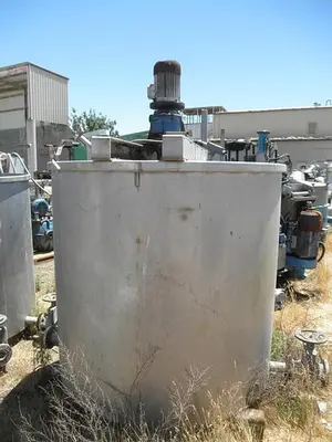 Tank, 750 Gallon, S/st, Agit, 3 HP, (4) #C735196