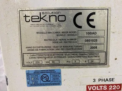USED 2008 TEKNO 100/AD