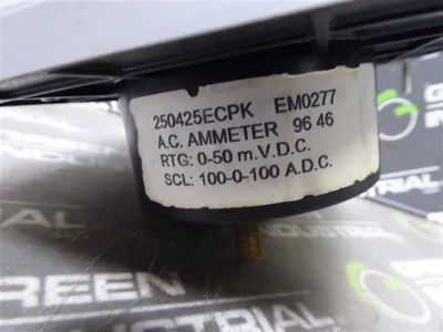 Yokogawa 250425ECPK 100-0-100 AC Ammeter Panel Meter New NIB