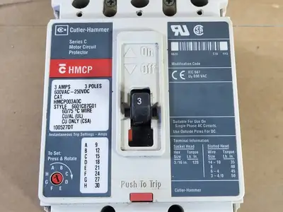 USED CUTLER-HAMMER HMCP003A0C