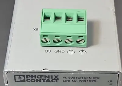 Phoenix Contact FL SWITCH SFN 8TX Ethernet Switch 8-Port 2891929 (BIN3.4.5)