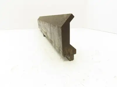 Press Brake Gooseneck Punch Die 21-9/16" Long 90° V 3/8" Finger 3-3/4" H
