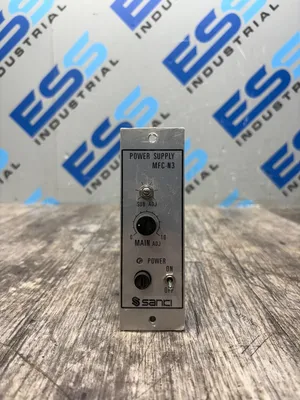 Used SANKI CO. MFC-N3 Misc Electrical & Power Parts South Carolina US | ESS Industrial Equipment Sales #1342698