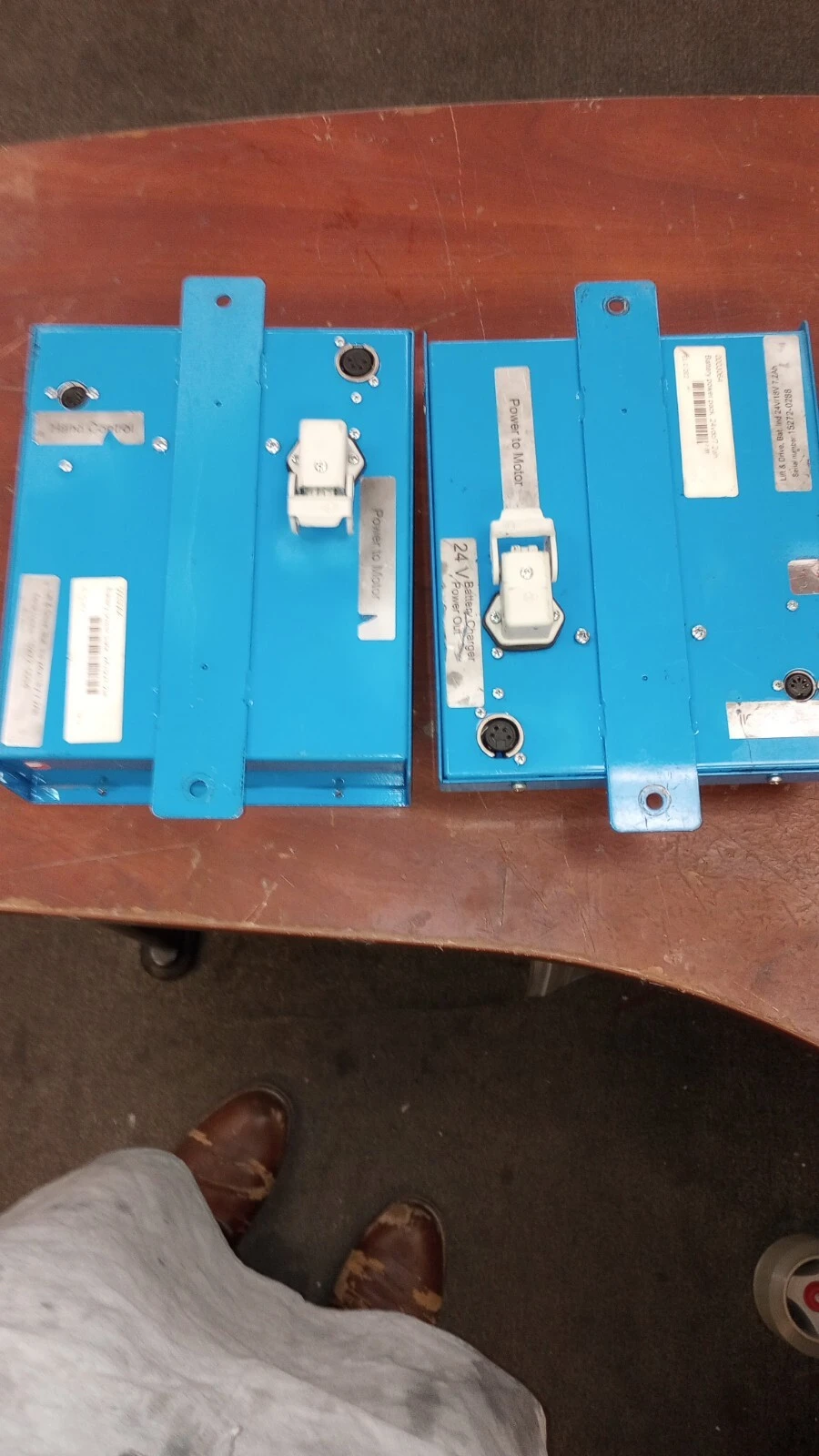USED R on I R Lift-O-Flex Lift & Drive battery ind. 24v/18v, 7.2ah
