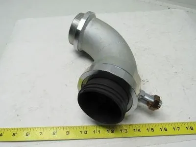 3STD WPB A00353 3" ID 90 Degree Sweep Externally Grounded Conduit Connector