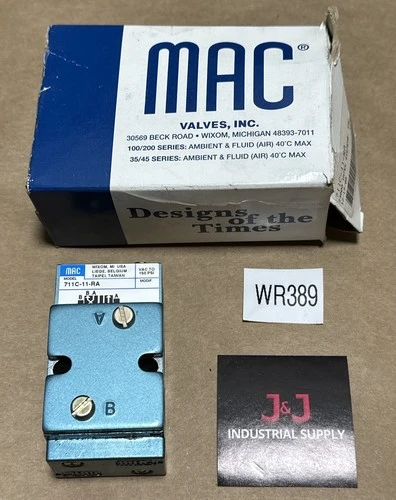 NEW MAC VALVES INC 711C-11-RA