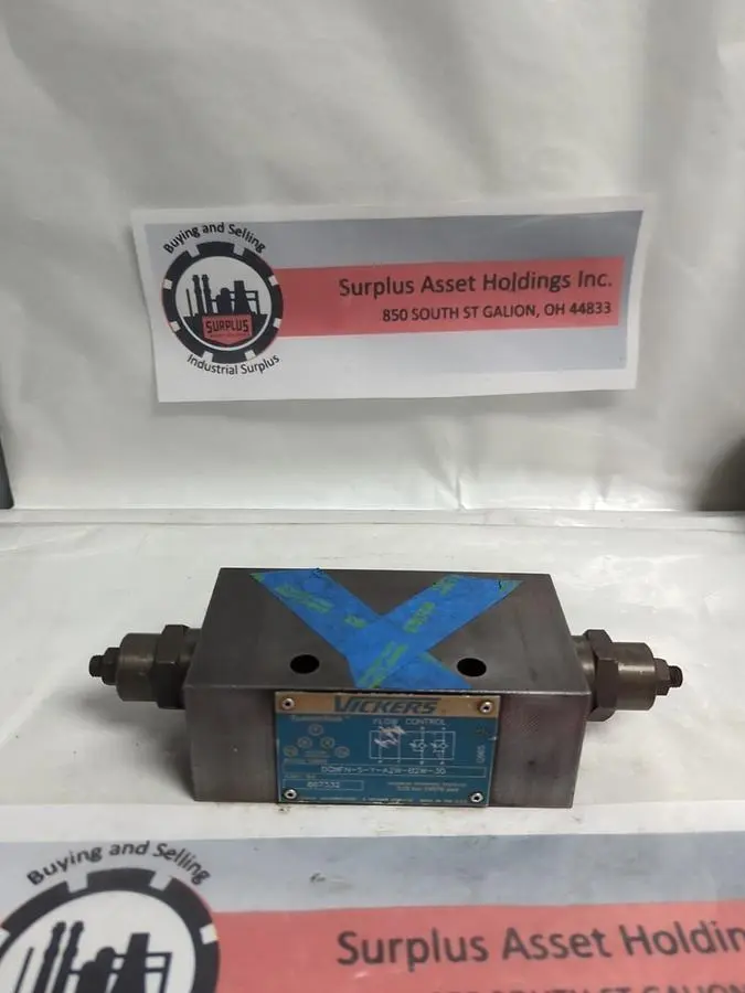 Used VICKERS DGMFN-5-Y-A2W-B2W-30 Pump & Valve Parts Ohio US | Surplus Asset Holdings #1246549