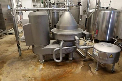 Kalt/GEA Westfalia 24 TPD complete cheese plant.